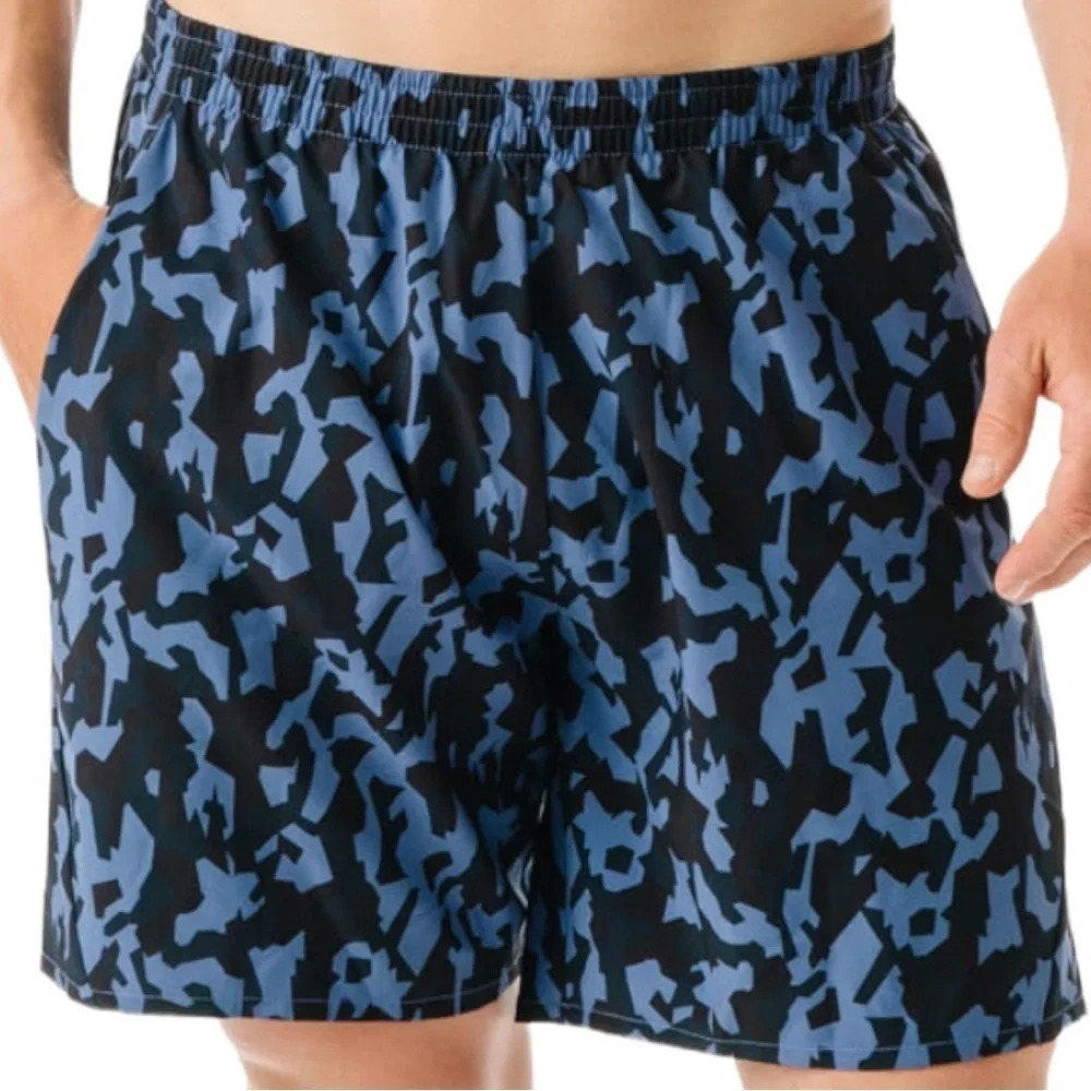 ZYIA Active Men’s Blue Camo Shorts Size  Small